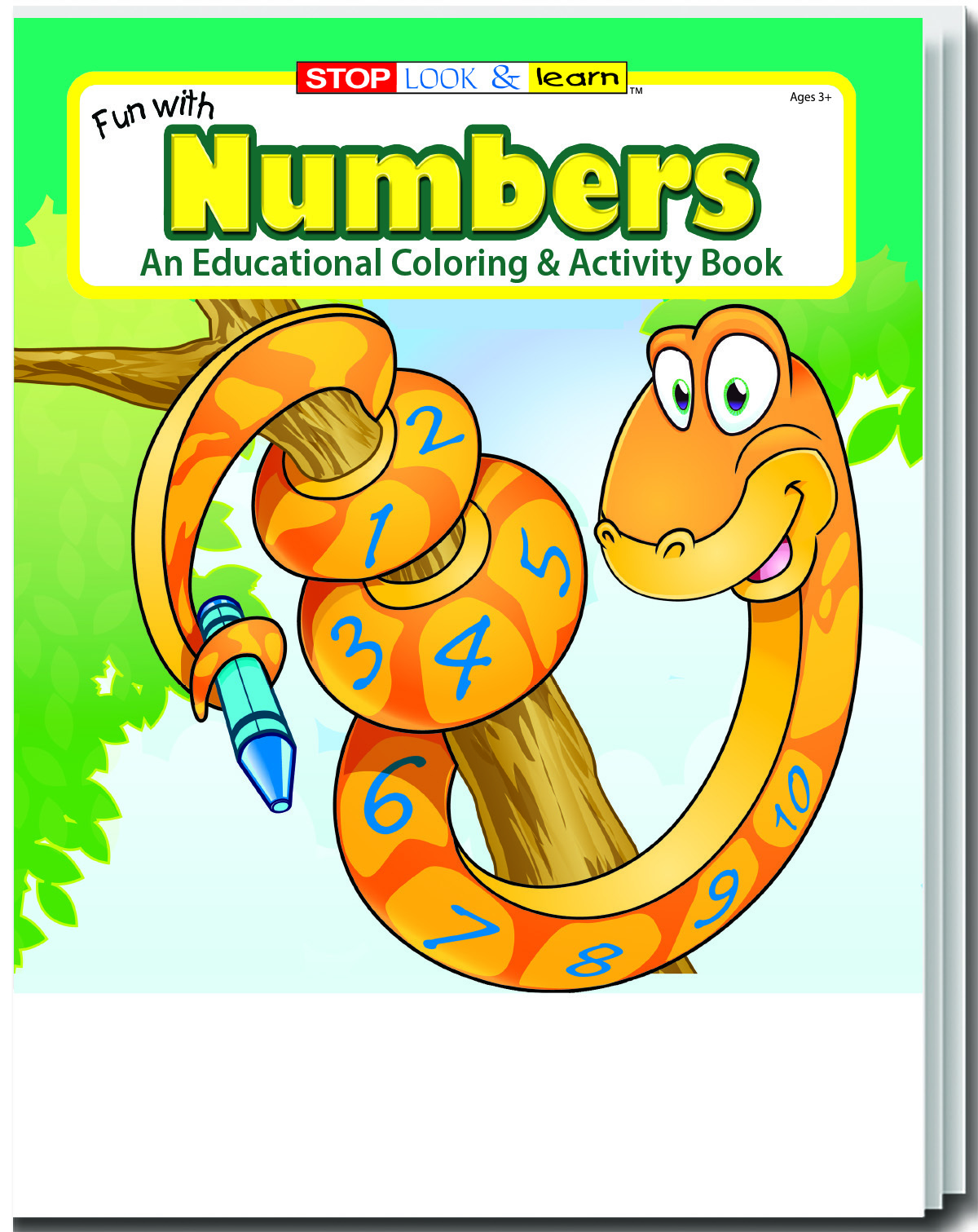 Download Wholesale Coloring Book Fun With Numbers Sku 2345956 Dollardays