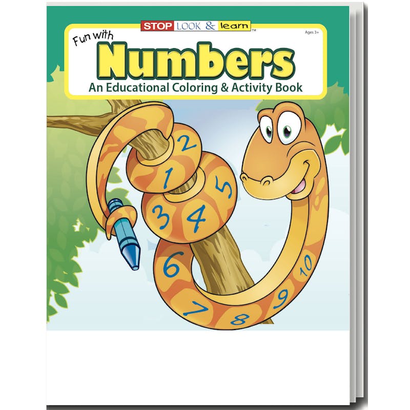 Coloring Book - Fun with Numbers