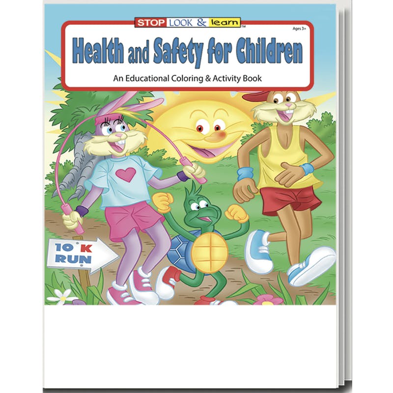 Coloring Book - Health and Safety for Children