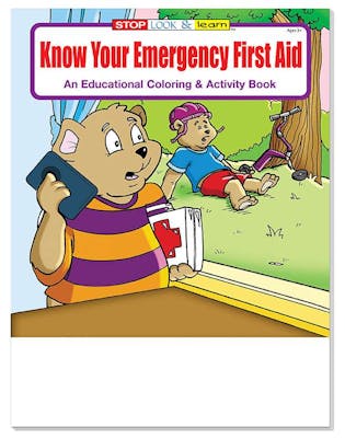 Know Your Emergency First Aid Coloring &amp; Activity Book