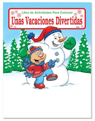 Holiday Fun Coloring &amp; Activity Books in Spanish