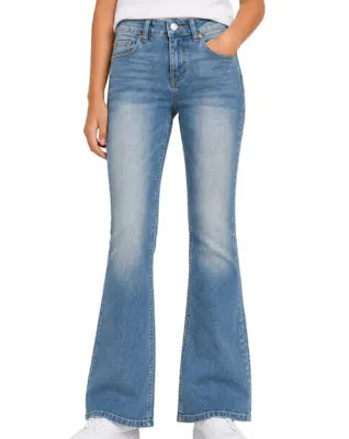 Girls Skinny Jeans - Size 4-14, Light Stone