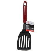 Slotted Spatulas - Red, Nylon, 11"