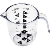 Wholesale Measuring Cups - Clear, 4 Cups, Plastic