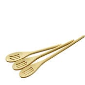 Slotted Wooden Spoon Sets - 3 Sizes