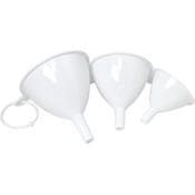 Funnel Sets - 3 Pieces, White