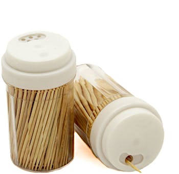 Wooden Pocket Travel Toothpick Holder - Bundle Set of 2 Holders with 3  Individually Wrapped Toothpicks