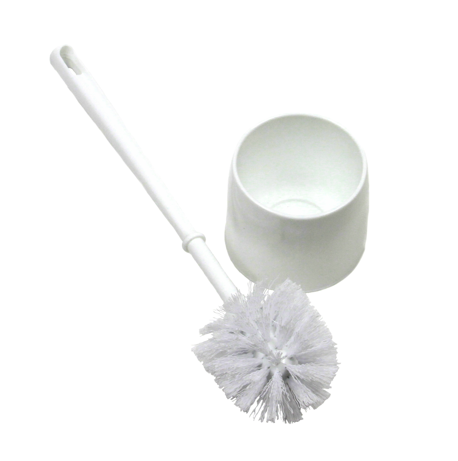 Toilet Bowl Brush with Corner Caddy - Cleaner Solutions