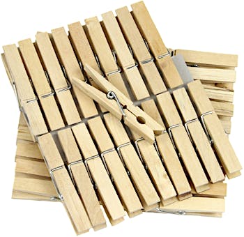 36 Count Wood Clothespins Laundry Essentials Wood Clothespins Size