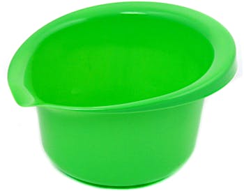 Buffalo Dental Green Flexible Mixing Bowl, Extra-Large 850cc, - 5.25 OD  top