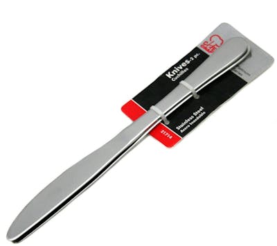 Wholesale Butter Knives - Stainless Steel, 2 Pack - DollarDays