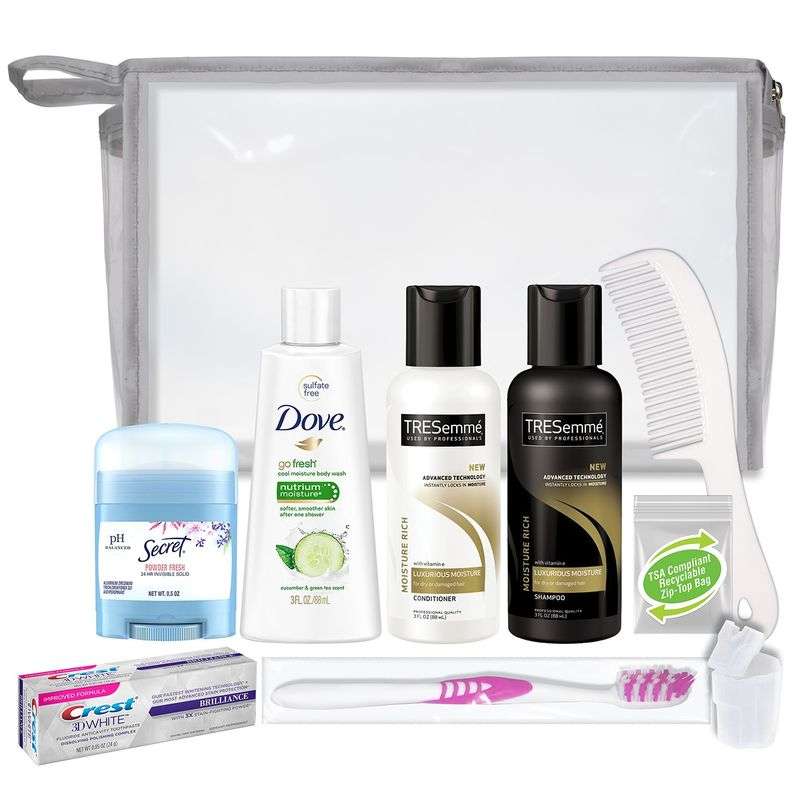 Women's Travel Kit - 10 Piece