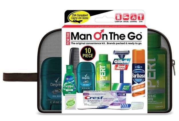 Men's Deluxe Travel Kit - 10 Piece