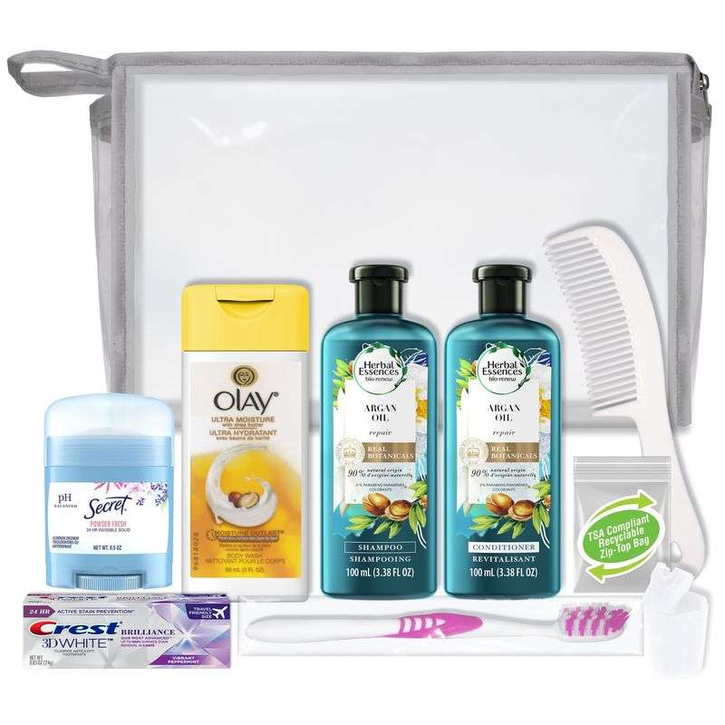 Women's Deluxe Travel Kit - 10 Piece