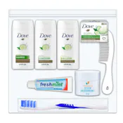 Travel Essential Hygiene Kits - 8 Pieces