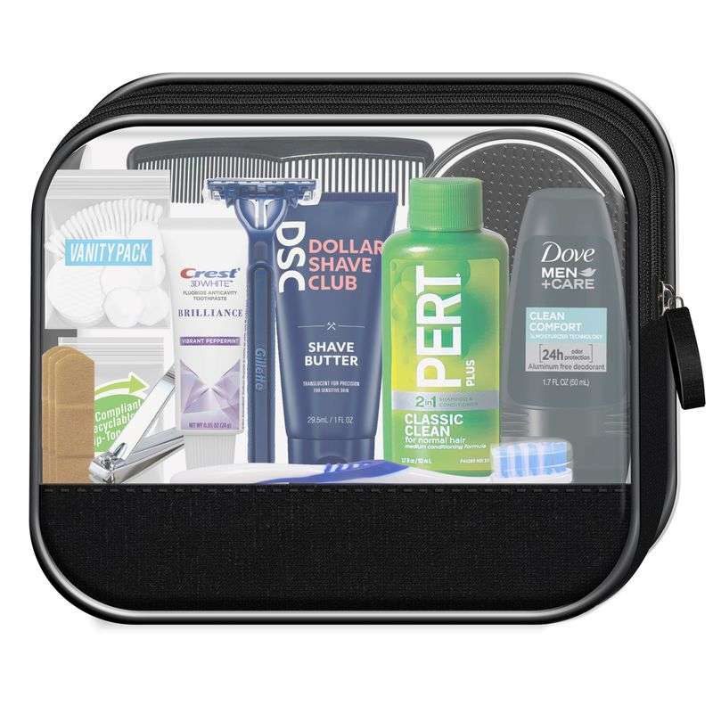 Men's Super Deluxe Travel Kit, 16 Pieces