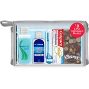 Germ and Toiletries Kits - 16-Piece