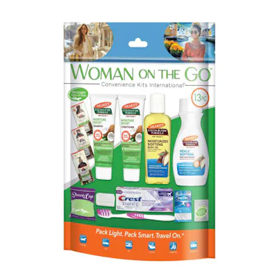 Women's Multicultural Travel Kits - 13 Pieces