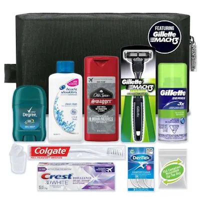 Man On-the-Go Hygiene Kit - 11 Piece