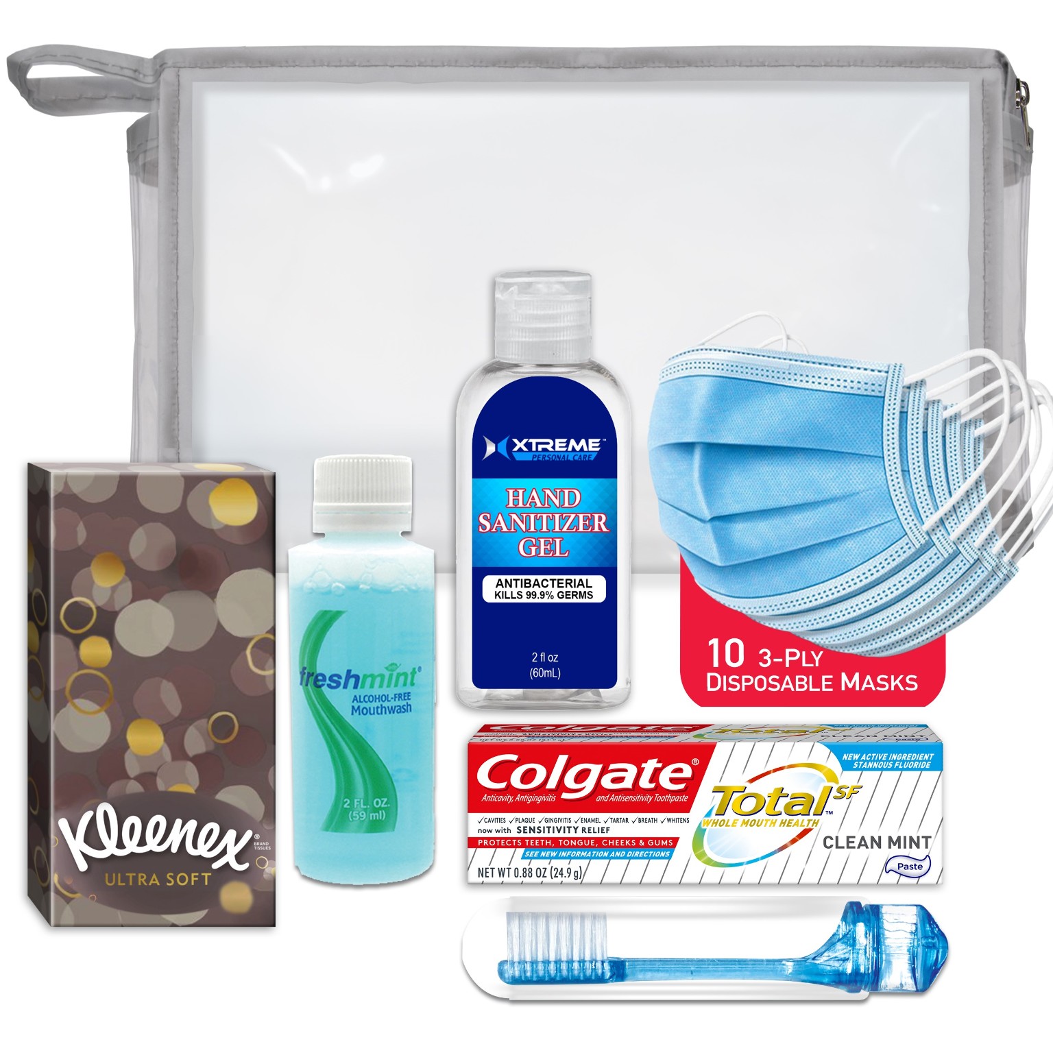 basic toiletries kit