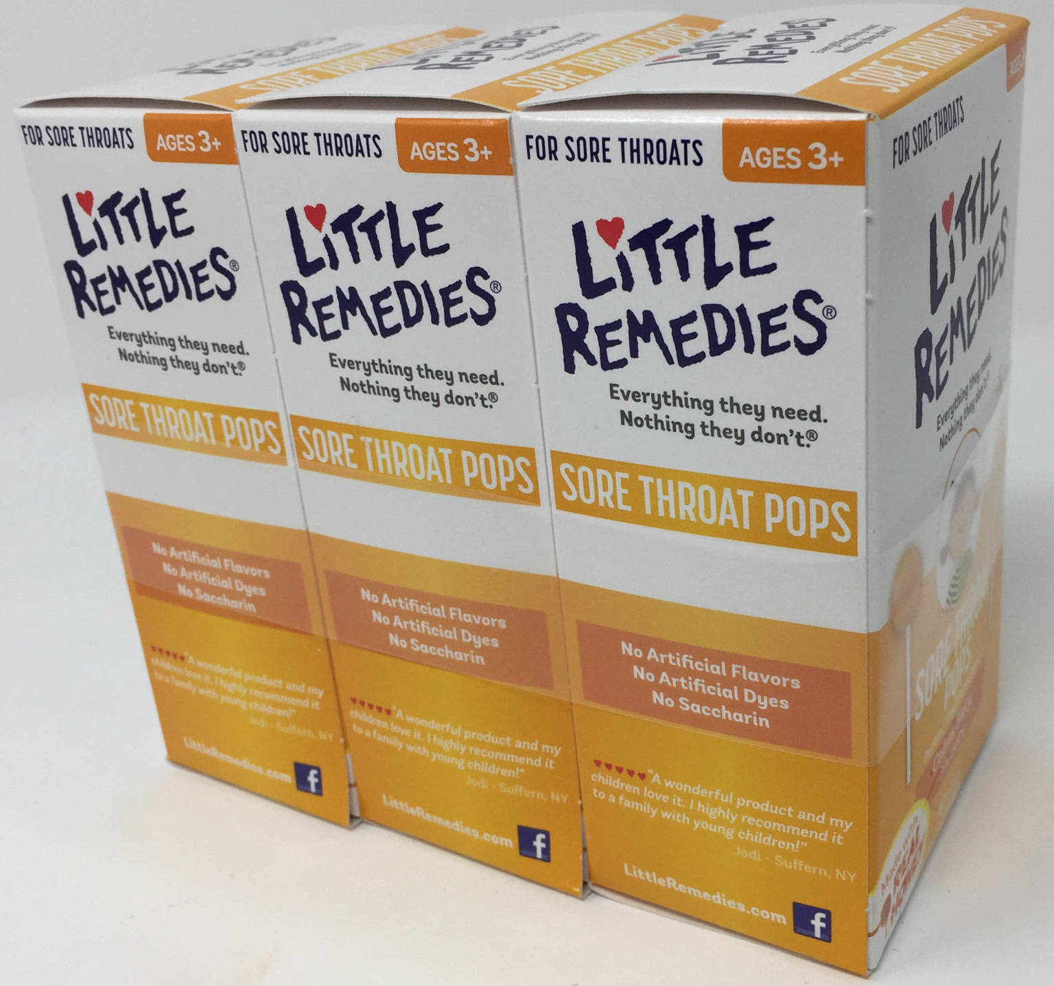 Wholesale Little Remedies Sore Throat Pops DollarDays