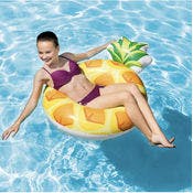 Adults' Inflatable Pool Floats - Pineapple, 46" x 34"