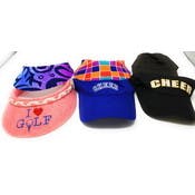 Sun Visor Hats - Assorted Styles