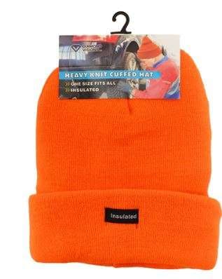 Orange  Insulated Hat