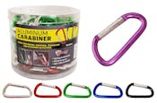Carabiner Keychains, Assorted, Medium