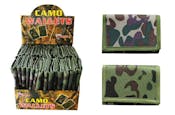 Tri-Fold Camo Wallets, Assorted