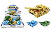 Friction-Powered Tank Toys, Assorted