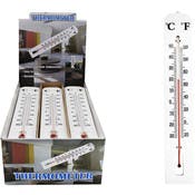 Jumbo Thermometers, White, 15"