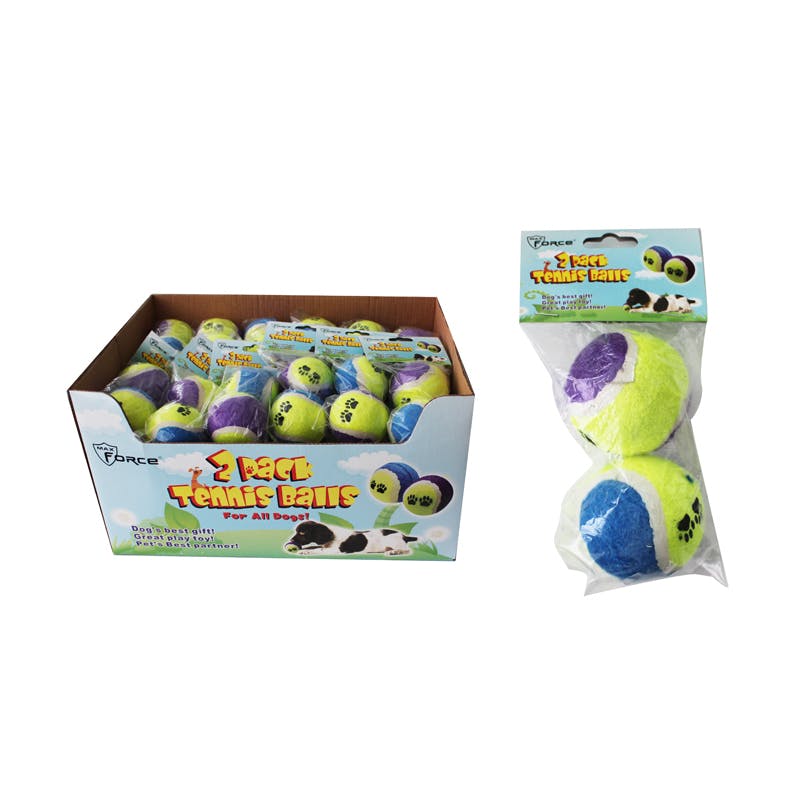 Dog Toy Tennis Balls - 2 Pack