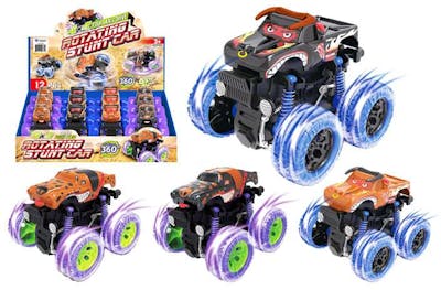 Big Wheel Stunt Cars - Assorted