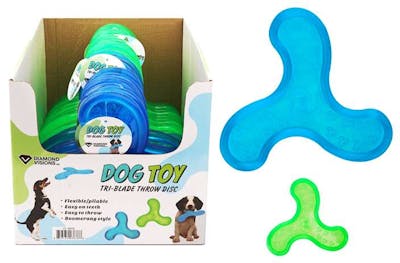 Tri-Blade Throw Discs - Assorted Colors