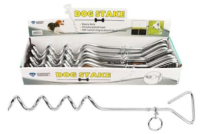 Heavy Duty Dog Tie-Out Stakes - 16"