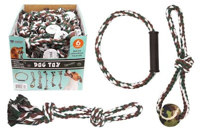 Camo Dog Rope Toys - Assorted Designs