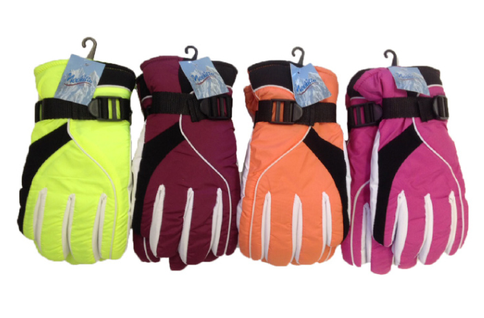 Women's Ski Gloves - Nylon  Assorted Colors