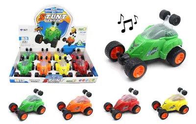 Stunt Car with Lights and Sounds, Assorted