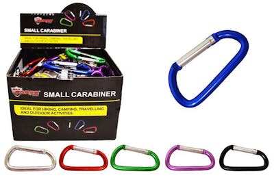 Small Carabiner Keychains, Assorted