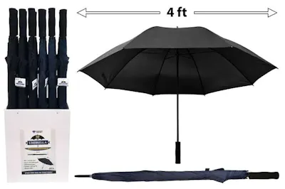 Umbrellas, Assorted Colors - 48"