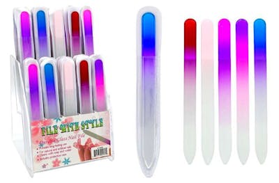 Glass Nail Files, Assorted