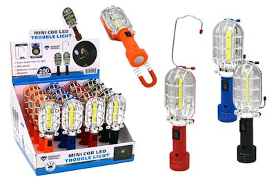 Mini Cob LED Trouble Lights, Assorted