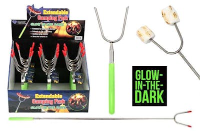 Glow-In-The-Dark Camping Forks, 29"