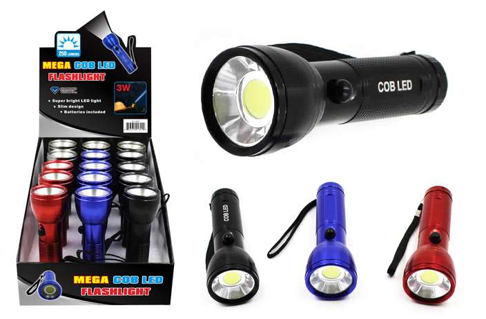 Mega COB LED Flashlight - Assorted