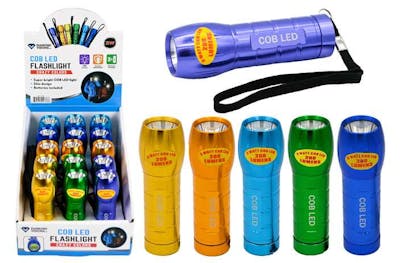 COB LED Flashlight - Assorted