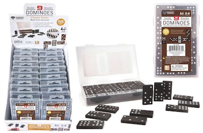 Wood Dominos Sets - 55 Pieces