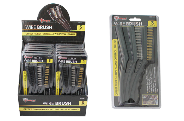 3 Piece Wire Brush Set