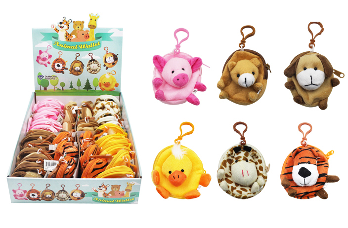 animal change purse