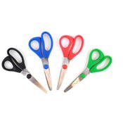 The Teachers' Lounge®  Essential 5 Blunt School Scissors, Assorted  Colors, Retail Packaging